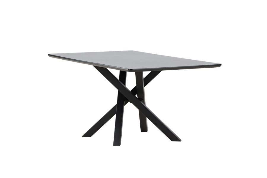 VENTURE DESIGN Piazza sofabord, rektangulr - sort MDF (60x100)