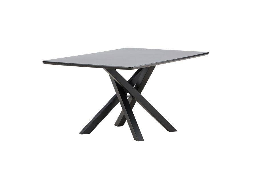 VENTURE DESIGN Piazza sofabord, rektangulr - sort MDF (60x100)