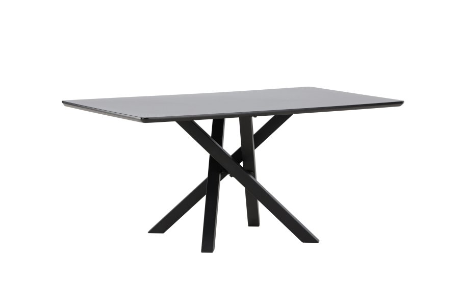 VENTURE DESIGN Piazza sofabord, rektangulr - sort MDF (60x100)