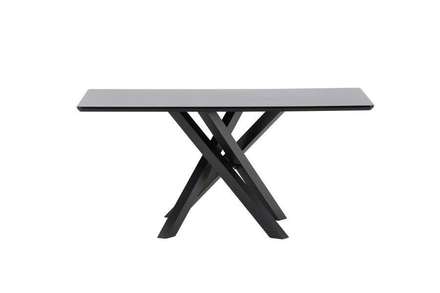 VENTURE DESIGN Piazza sofabord, rektangulr - sort MDF (60x100)