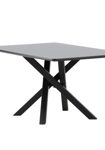 VENTURE DESIGN Piazza sofabord, rektangulr - sort MDF (60x100)