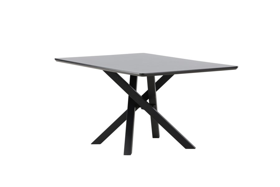 VENTURE DESIGN Piazza sofabord, rektangulr - sort MDF (60x100)