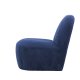 VENTURE DESIGN Mahla loungestol - marinebl polyester fljl og plastik