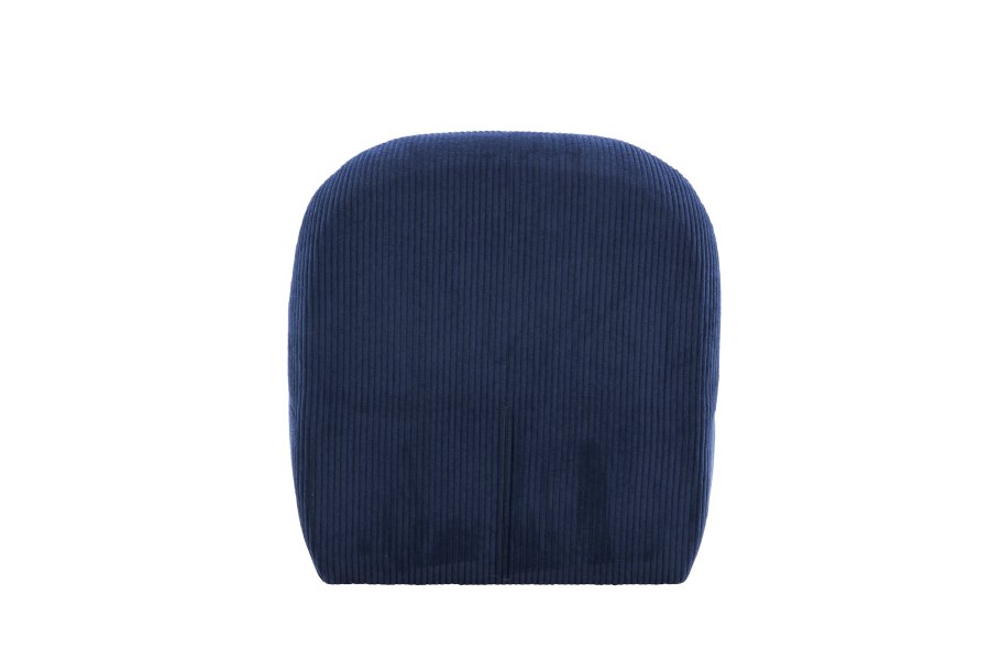 VENTURE DESIGN Mahla loungestol - marinebl polyester fljl og plastik