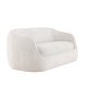 VENTURE DESIGN Elio 3 pers. sofa - lysegr polyester