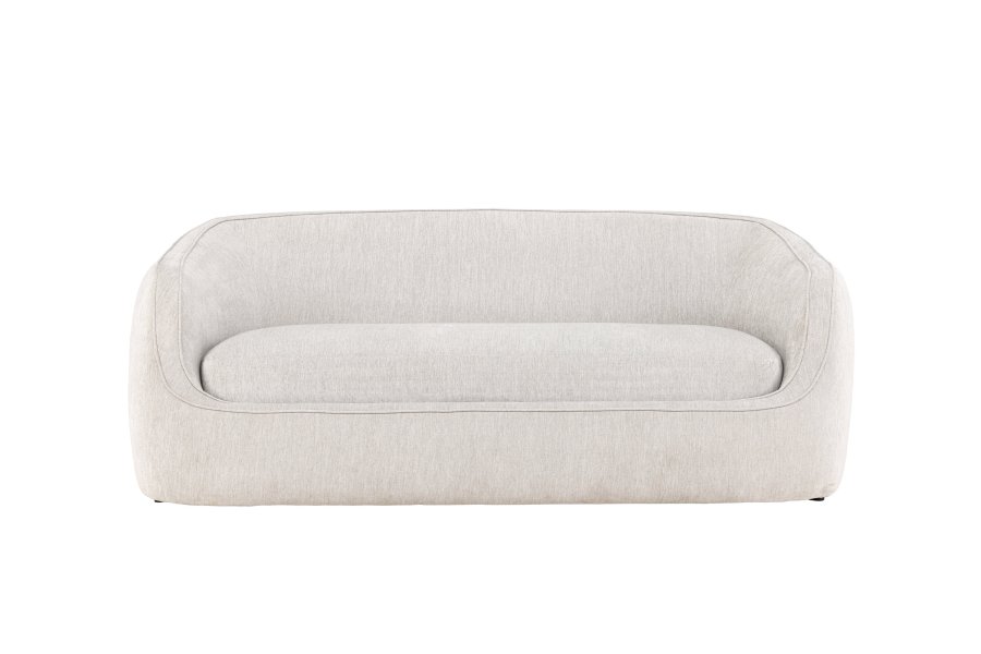 VENTURE DESIGN Elio 3 pers. sofa - lysegr polyester