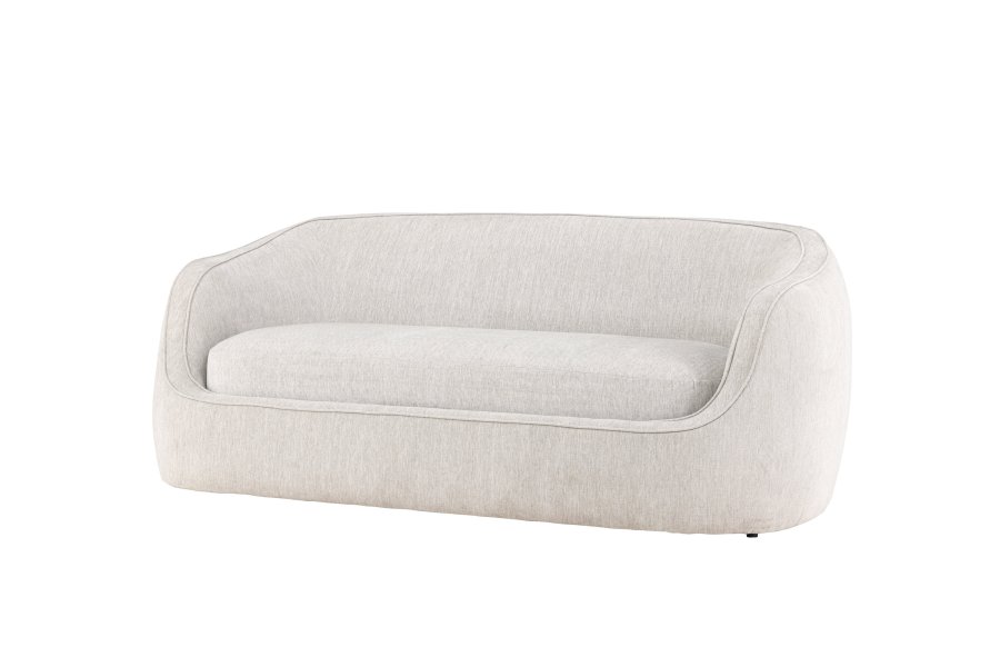 VENTURE DESIGN Elio 3 pers. sofa - lysegr polyester