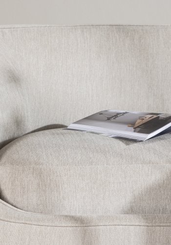 VENTURE DESIGN Elio 3 pers. sofa - lysegr polyester