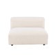 VIND COLLECTION Mavi modul sofa medium - beige polyester og tr