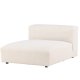 VIND COLLECTION Mavi modul sofa medium - beige polyester og tr