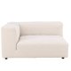 VIND COLLECTION Mavi modul sofa hjrne - beige polyester og tr