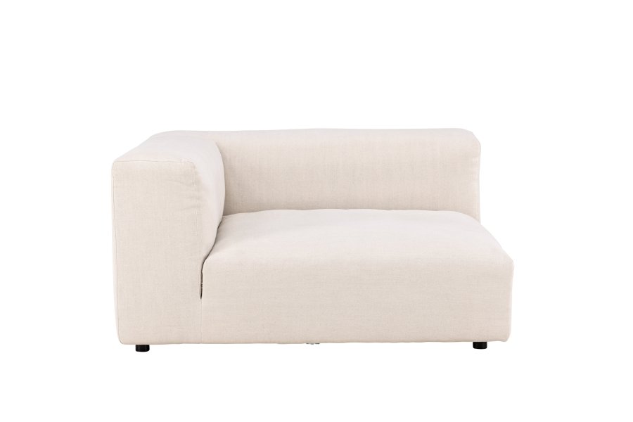 VIND COLLECTION Mavi modul sofa hjrne - beige polyester og tr