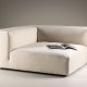 VIND COLLECTION Mavi modul sofa hjrne - beige polyester og tr