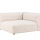 VIND COLLECTION Mavi modul sofa hjrne - beige polyester og tr