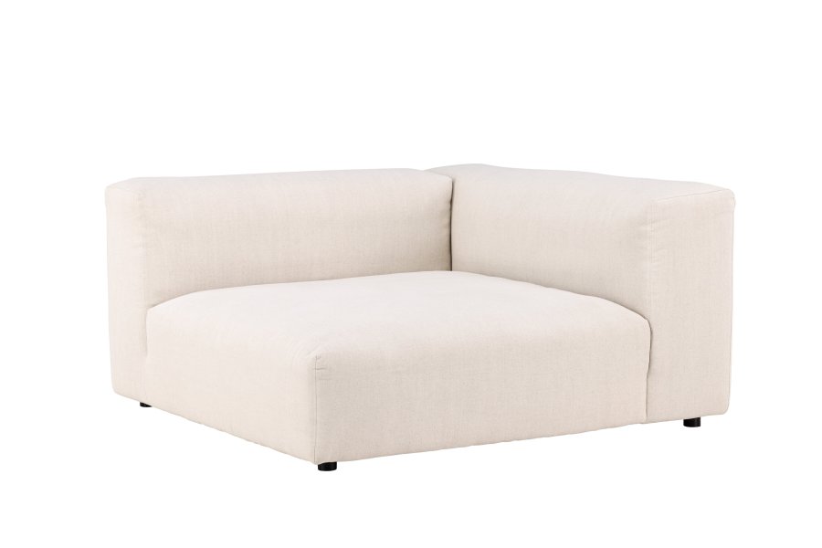 VIND COLLECTION Mavi modul sofa hjrne - beige polyester og tr