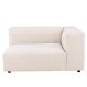 VIND COLLECTION Mavi modul sofa hjrne - beige polyester og tr