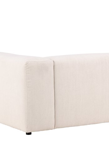 VIND COLLECTION Mavi modul sofa hjrne - beige polyester og tr