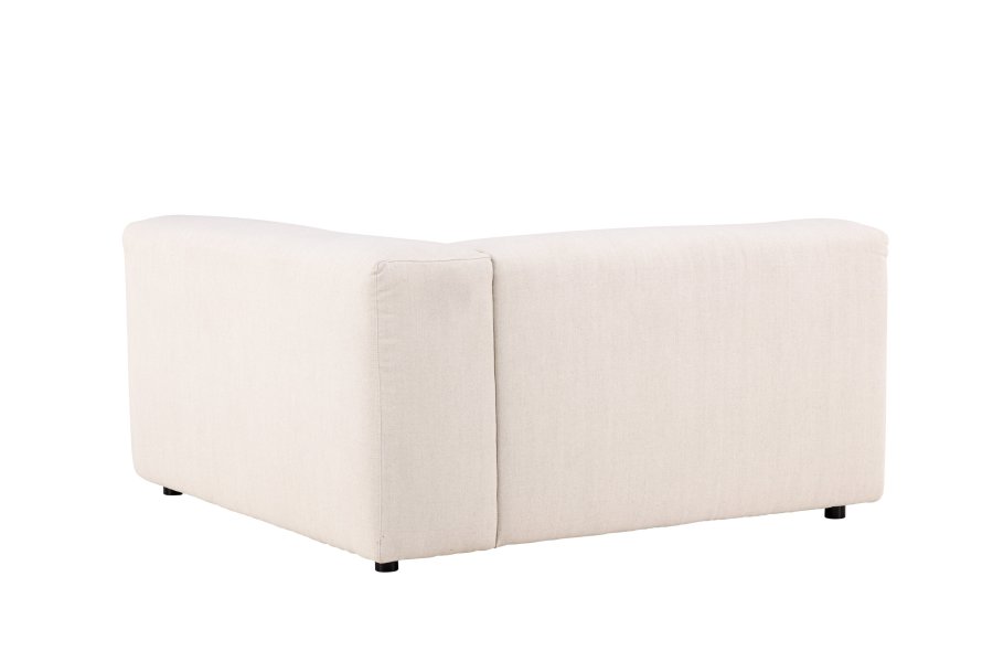 VIND COLLECTION Mavi modul sofa hjrne - beige polyester og tr