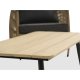 Cayman loungest, m. 1 bord, 1 sofa, 2 stole, hynder - rattan og antracitgr aluminium