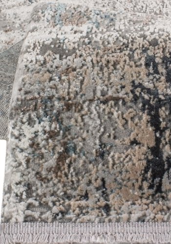 TEPPI Leo gulvtppe m. mnster, rektangulr - beige polypropylen/polyester (160x230)