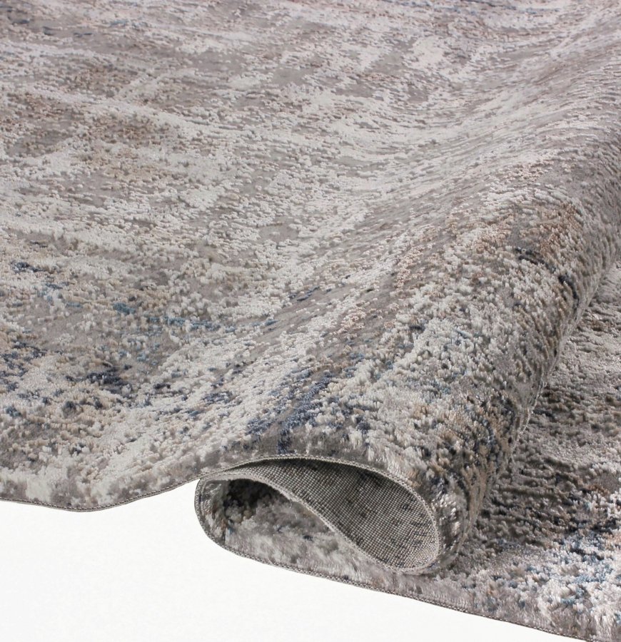 TEPPI Leo gulvtppe m. mnster, rektangulr - beige polypropylen/polyester (200x290)