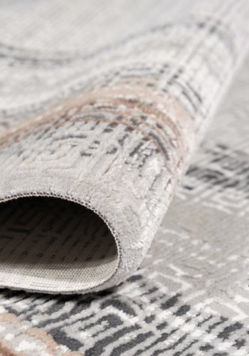 TEPPI Leo gulvtppe m. mnster, rektangulr - multifarvet polypropylen/polyester (200x290)