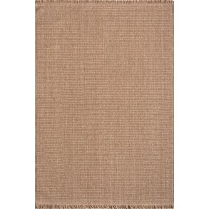 TEPPI Vlora TEPPI Vlora gulvtppe m. frynser, rektangulr - beige polypropylen (100x300)