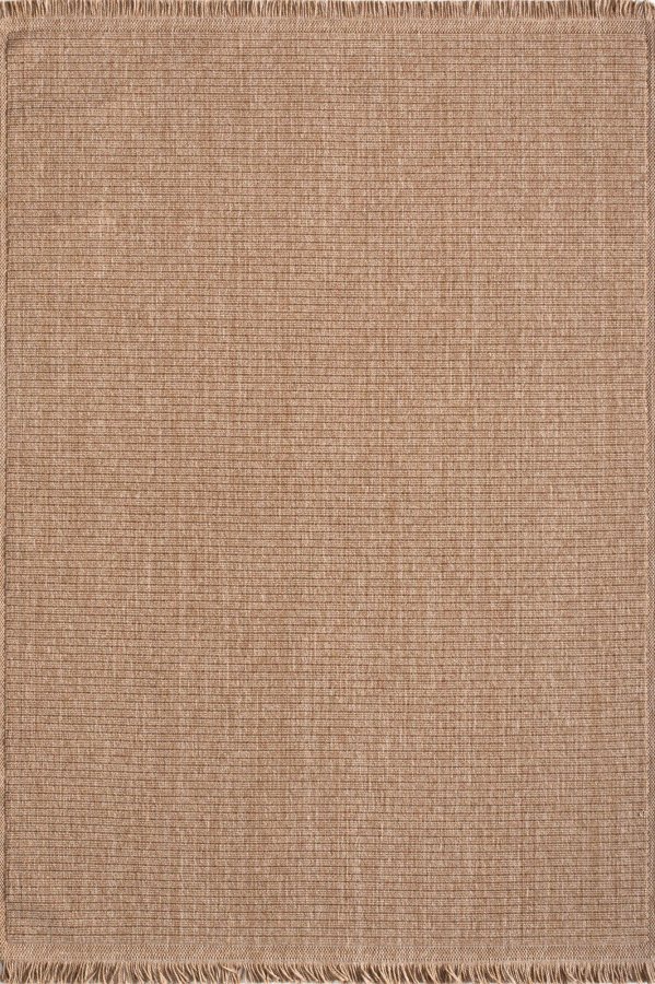 TEPPI Vlora TEPPI Vlora gulvtppe m. frynser, rektangulr - beige polypropylen (100x300)