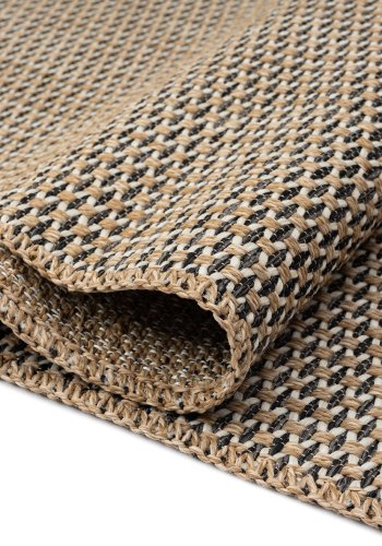 TEPPI Friolero gulvtppe m. mnster, rektangulr - multifarvet jute (80x300)