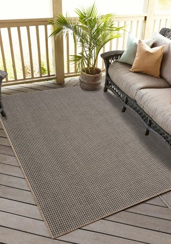 TEPPI Friolero gulvtppe m. mnster, rektangulr - multifarvet jute (80x300)