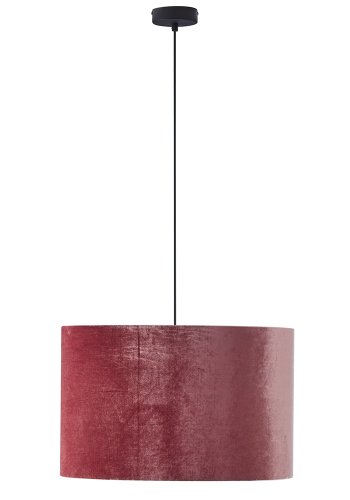 TK Tercino loftlampe 200 - guld og bordeaux stof