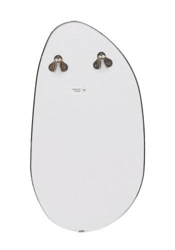 VENTURE DESIGN Askersund vgspejl, organisk - spejlglas og slv aluminium (65x40)
