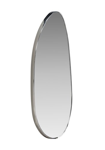 VENTURE DESIGN Borgholm vgspejl, organisk - spejlglas og slv aluminium (55x30)