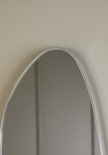 VENTURE DESIGN Borgholm vgspejl, organisk - spejlglas og slv aluminium (55x30)