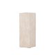 VIND COLLECTION Ramsvik sidebord, kvadratisk - beige MDF med travertin look (23x23xH:65)