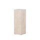 VIND COLLECTION Ramsvik sidebord, kvadratisk - beige MDF med travertin look (23x23xH:65)