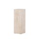 VIND COLLECTION Ramsvik sidebord, kvadratisk - beige MDF med travertin look (23x23xH:65)