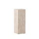 VIND COLLECTION Ramsvik sidebord, kvadratisk - beige MDF med travertin look (23x23xH:65)