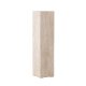 VIND COLLECTION Ramsvik sidebord, kvadratisk - beige MDF med travertin look (23x23xH:95)