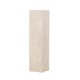 VIND COLLECTION Ramsvik sidebord, kvadratisk - beige MDF med travertin look (23x23xH:95)