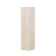 VIND COLLECTION Ramsvik sidebord, kvadratisk - beige MDF med travertin look (23x23xH:95)