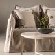 VIND COLLECTION Oskarshamn 3 pers. sofa - beige-brun stof og birketr