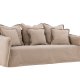 VIND COLLECTION Oskarshamn 3 pers. sofa - beige-brun stof og birketr