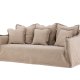 VIND COLLECTION Oskarshamn 3 pers. sofa - beige-brun stof og birketr