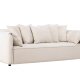 VIND COLLECTION Torekov 3 pers. sofa - beige polyester stof og birketr
