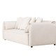 VIND COLLECTION Torekov 3 pers. sofa - beige polyester stof og birketr