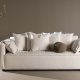VIND COLLECTION Torekov 3 pers. sofa - beige polyester stof og birketr
