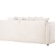 VIND COLLECTION Torekov 3 pers. sofa - beige polyester stof og birketr