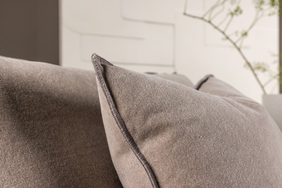 VIND COLLECTION Malö daybed - mrkebrun stof og birketr