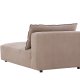 VIND COLLECTION Malö daybed - mrkebrun stof og birketr